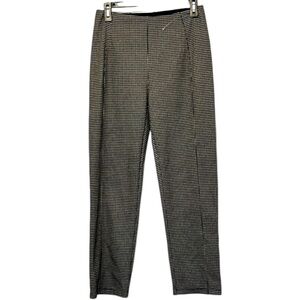 Liverpool Reese‎ Pull On Black & Tan Herringbone Pants, Size 4, NWT